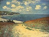 Claude Monet Chemin dans les Bles a Pourville painting